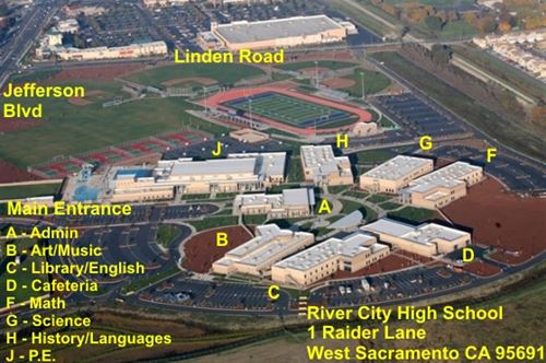 River City High School Maps Parking And Permits